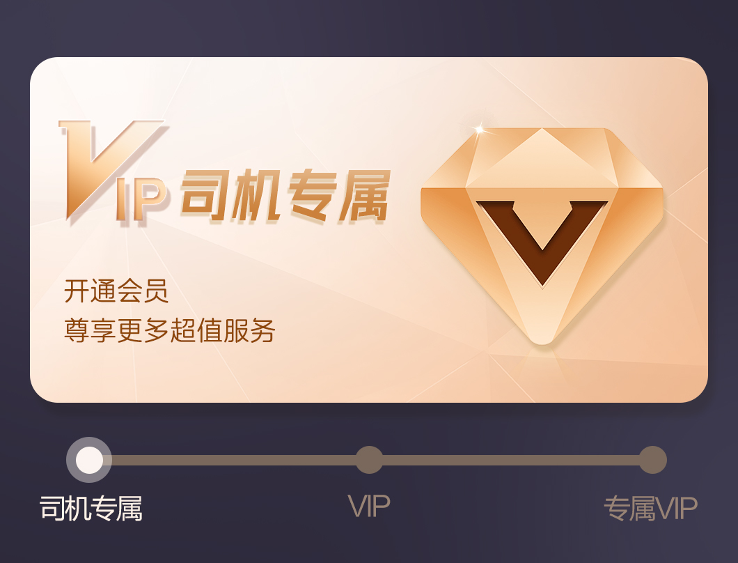 司机专属VIP套餐
